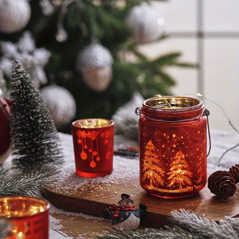 Metal Tins Scented Candle Cups Christmas Candle Jar Tea - Temu