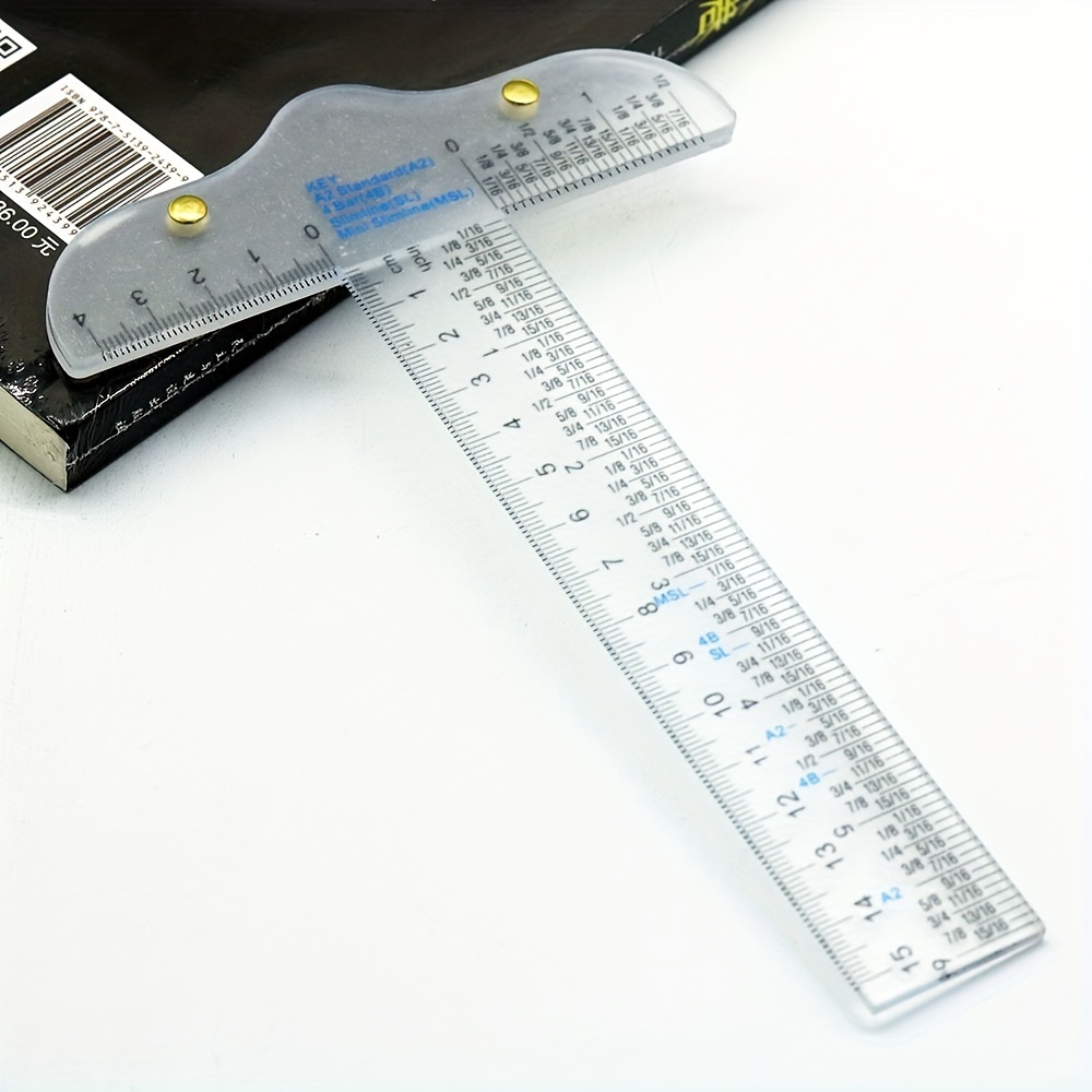 Simple Transparent Acrylic Square Ruler Square Rod - Temu