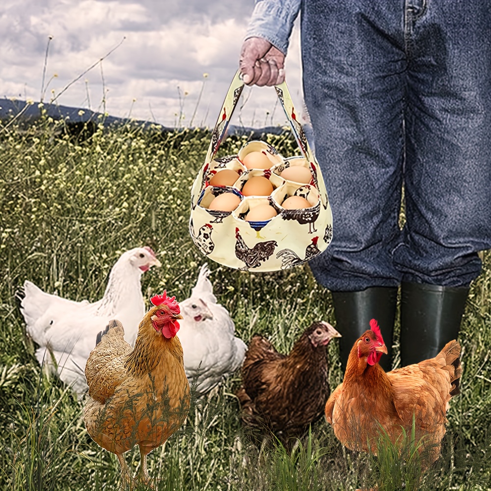 Adult Egg Collecting And Gathering Apron, Chicken Hen Duck Eggs