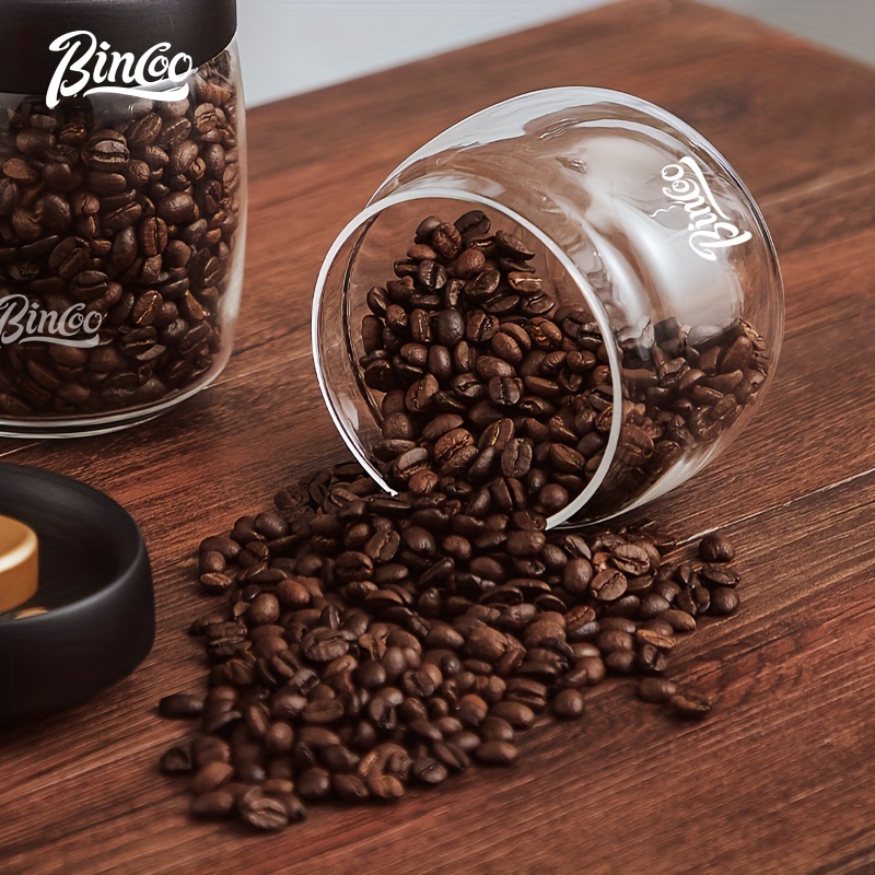 Contenitore per caffè sigillato con pompa per vuoto, contenitore in acciaio  inossidabile da 1,6 litri con pulsante per aspirare o rilasciare per  conservare chicchi di caffè : : Casa e cucina