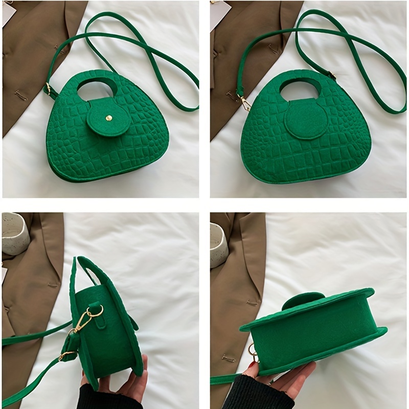 Women's Crocodile Print Mini Bag by By Far