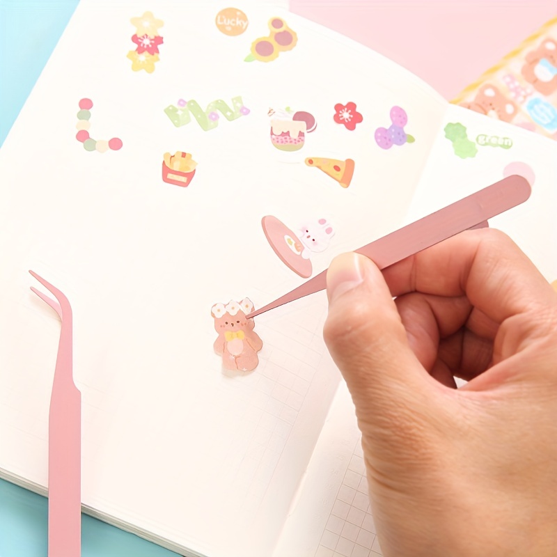 Journaling Supplies, Candy Tweezers, Scrapbook Tool, Clip Sticker