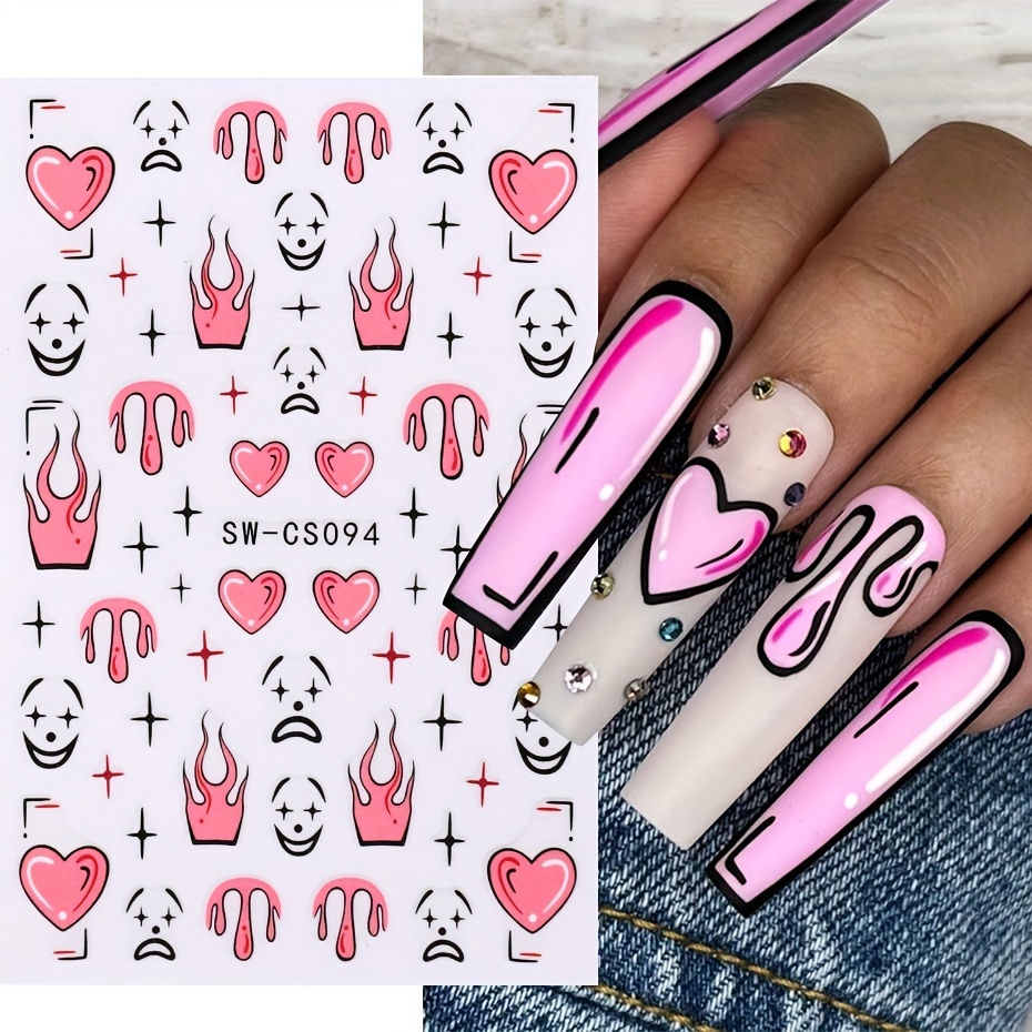 Pink Heart' Sticker