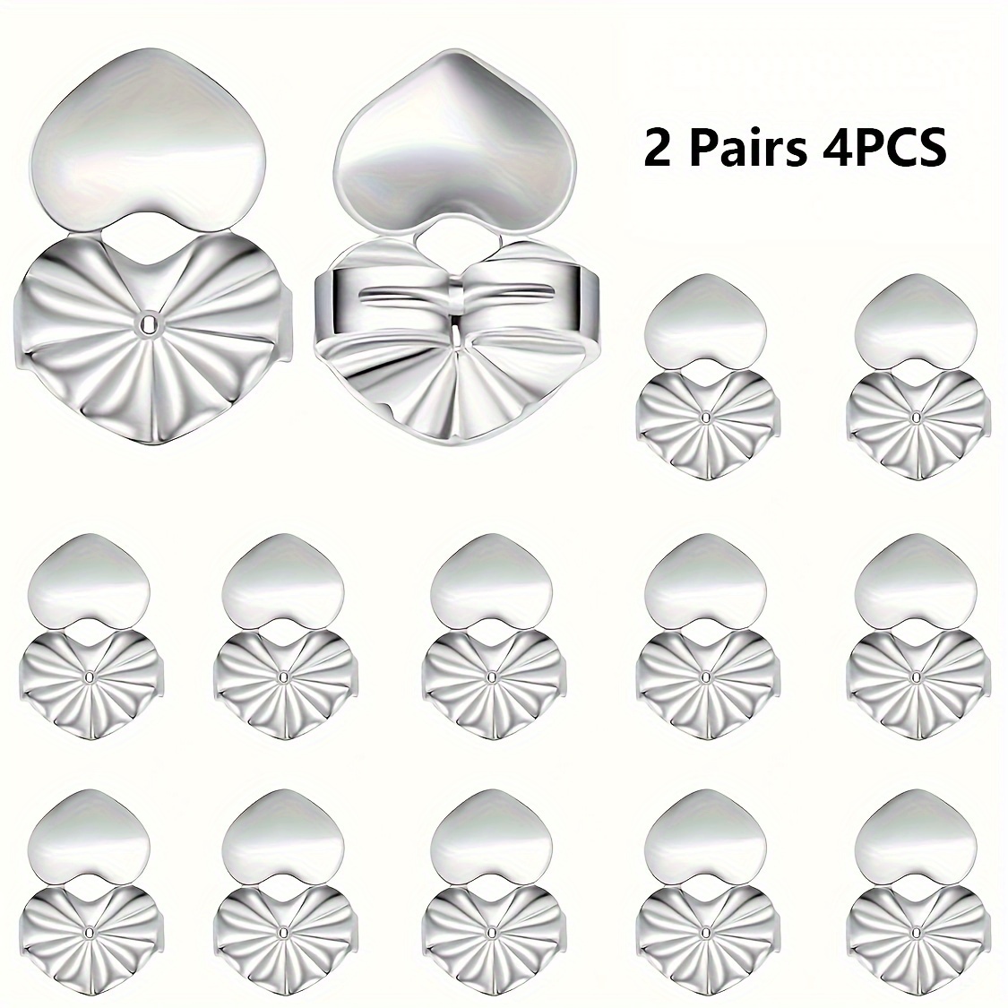 Earring Lifters,hypoallergenic Earring Backs For Droopy Ears