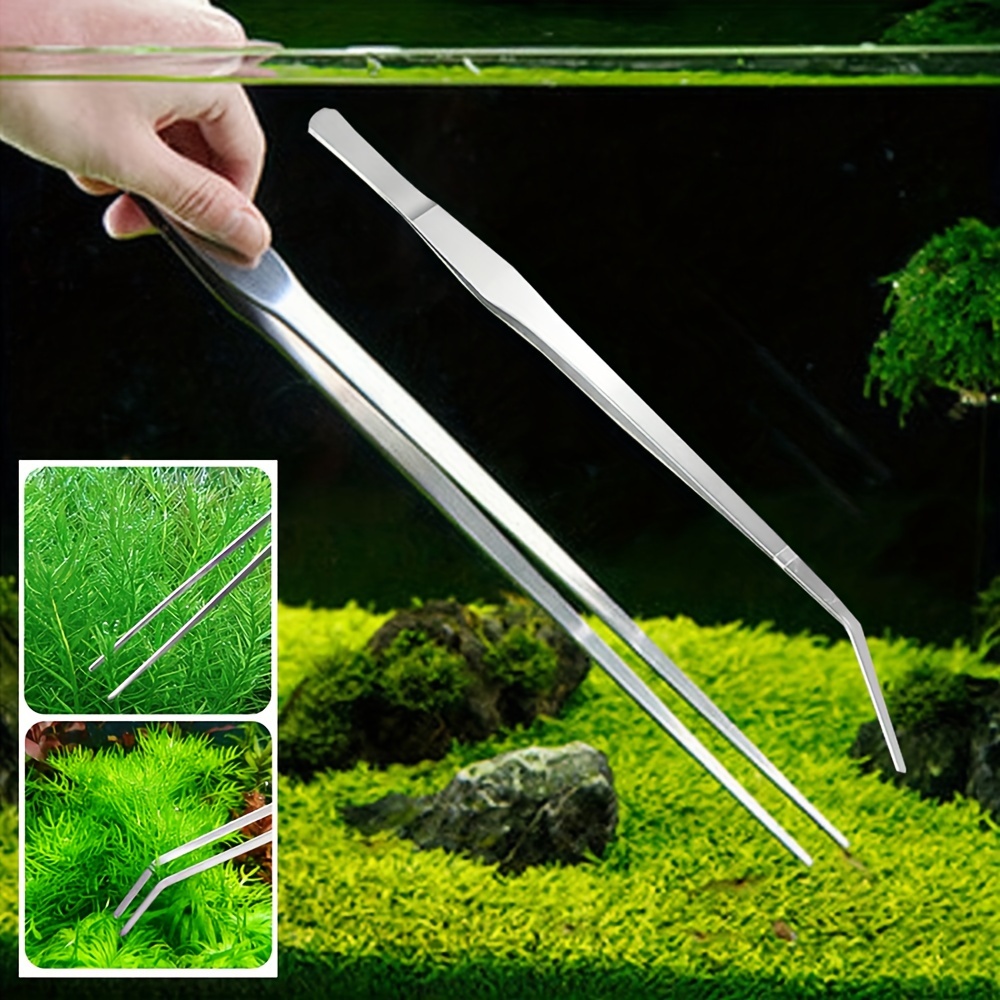 DIY Stainless Steel Water Grass Modeling For Aquarium Wire Mesh Pad Fish  Tank Aquatic Moss Plants
