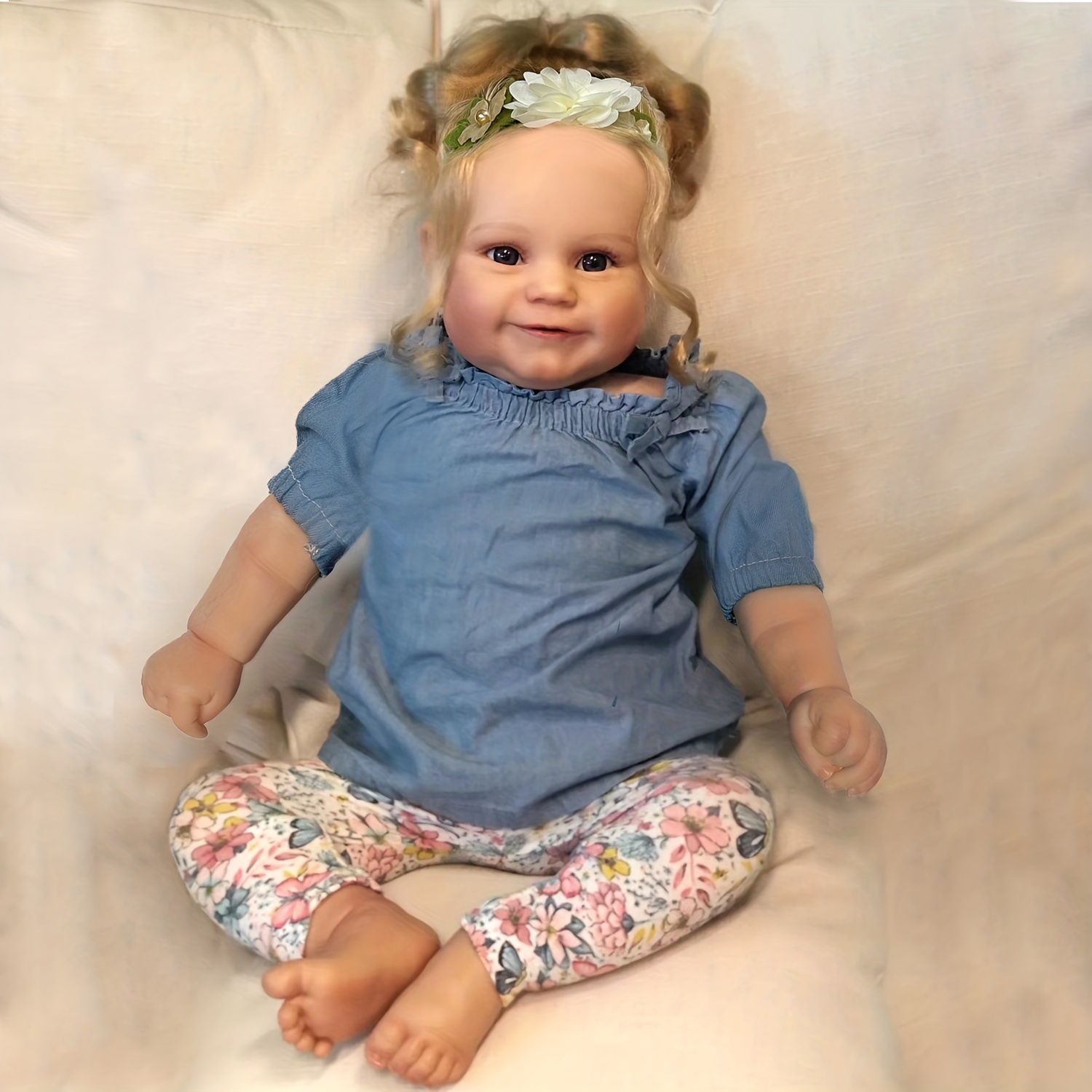 Beb Reborn Dolls 20 Girl Handmade Painted Realistice Reborn Baby Doll ...