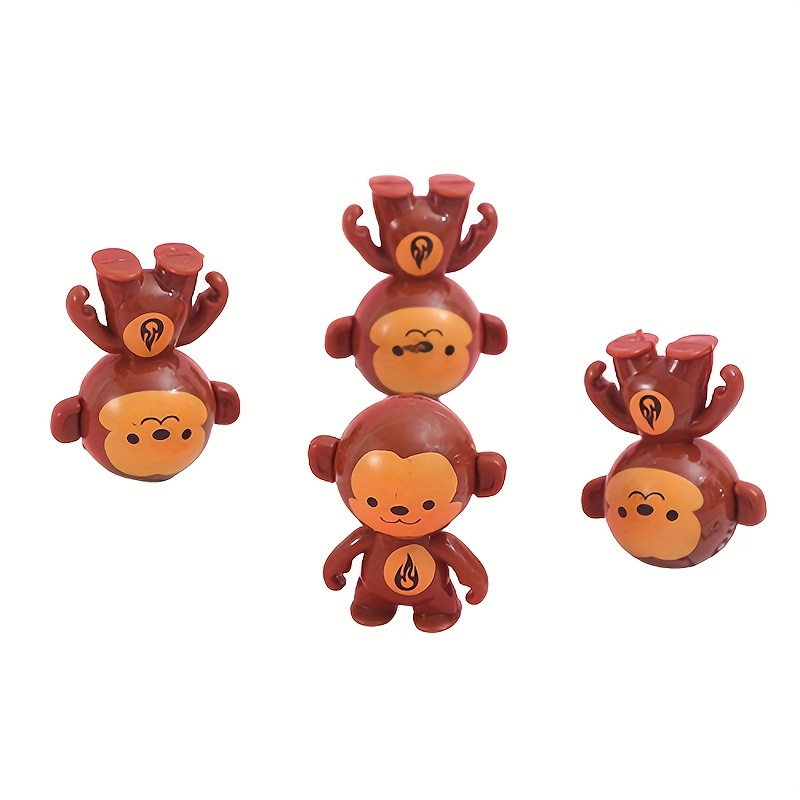 Cute Tiny Monkey Animal Figurines - Mini Toys - Small Novelty Prize To