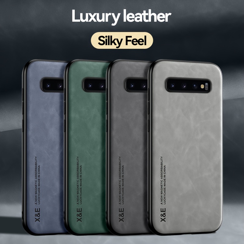 Is Samsung S10 4gsamsung Galaxy S10e Heavy Duty Card Holder Case - Dual  Layer Cover