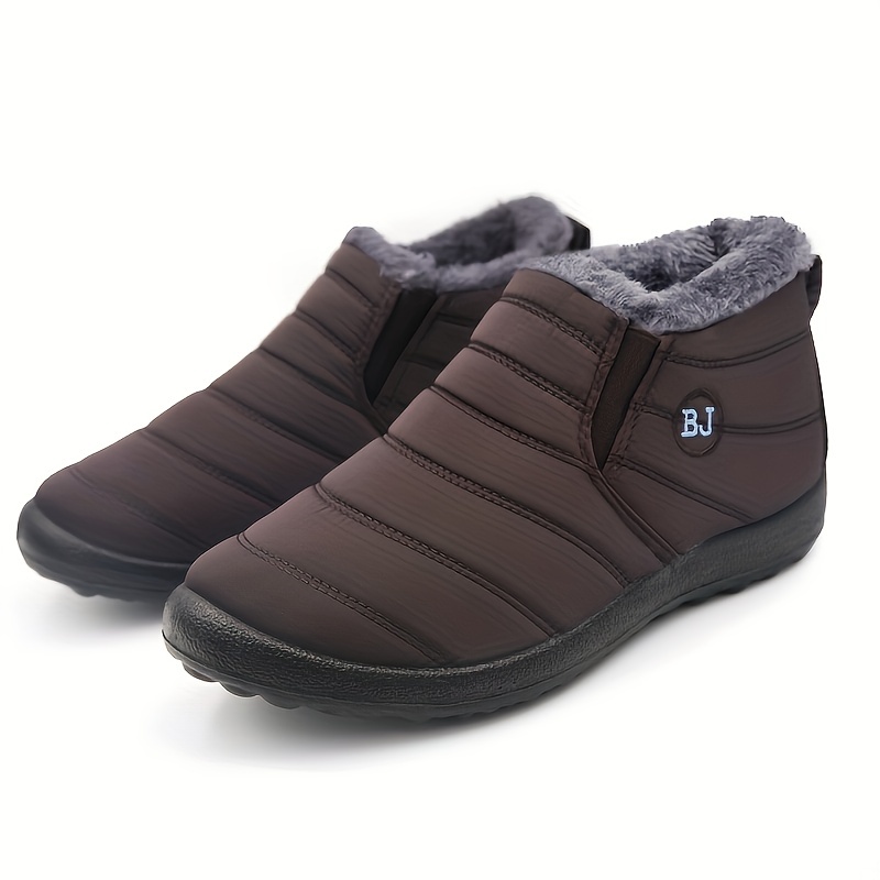 Women's Winter Ankle Boots, Cozy Artificial-Lined Interior