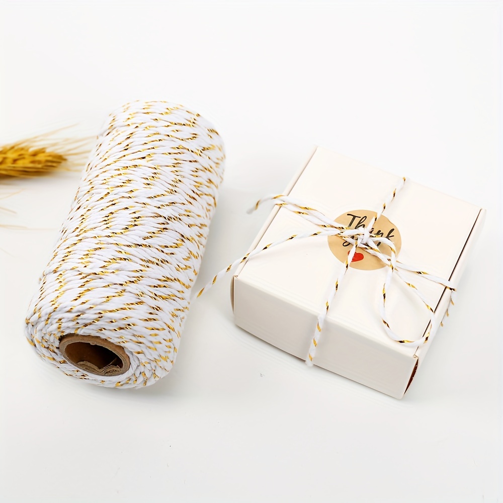 Bakers Twine And Brown Paper Gift Wrap Set By The Danes