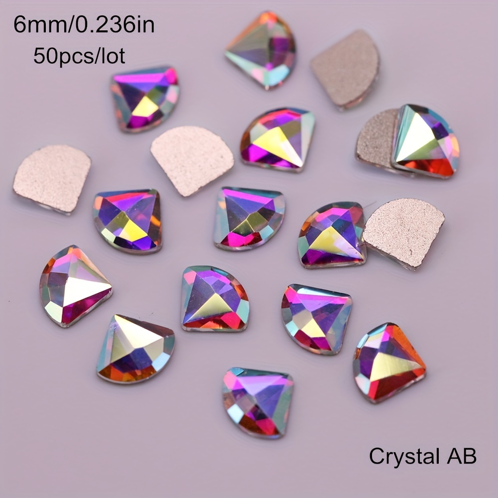 Rhinestones Mixed Shapes Crystal Rhinestones With - Temu