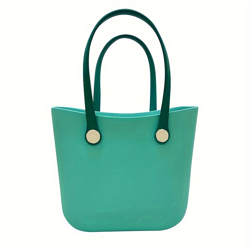 Waterproof Eva Silicone Tote Bag For Women Large Shopping Basket