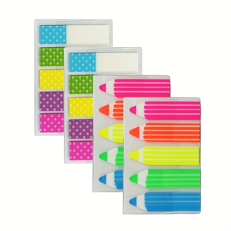 Sticky Index Tabs Transparent Sticky Page Markers Notes, Book