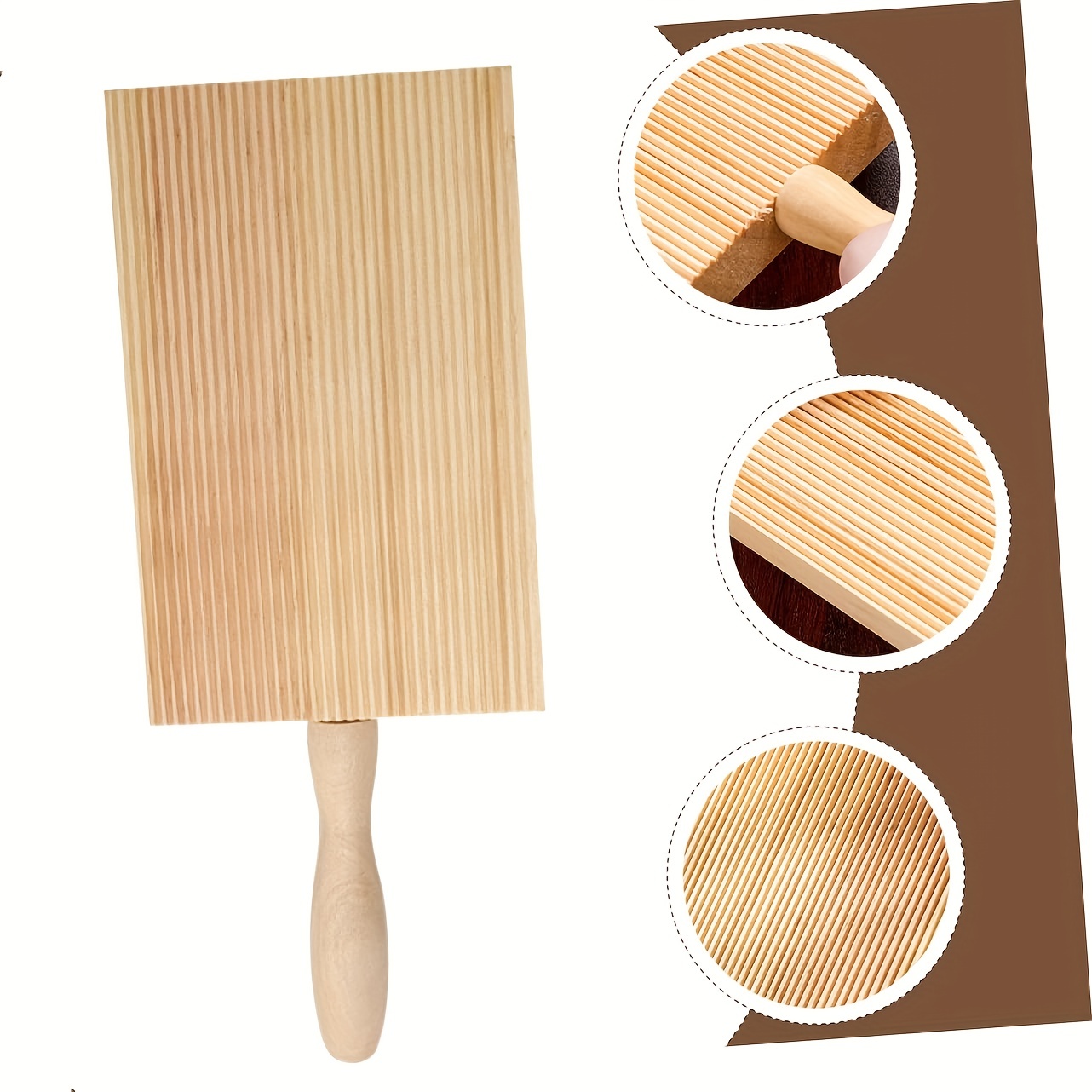  Gnocchi Board 2Pcs Pasta Board Gnocchi Maker 5.91 In