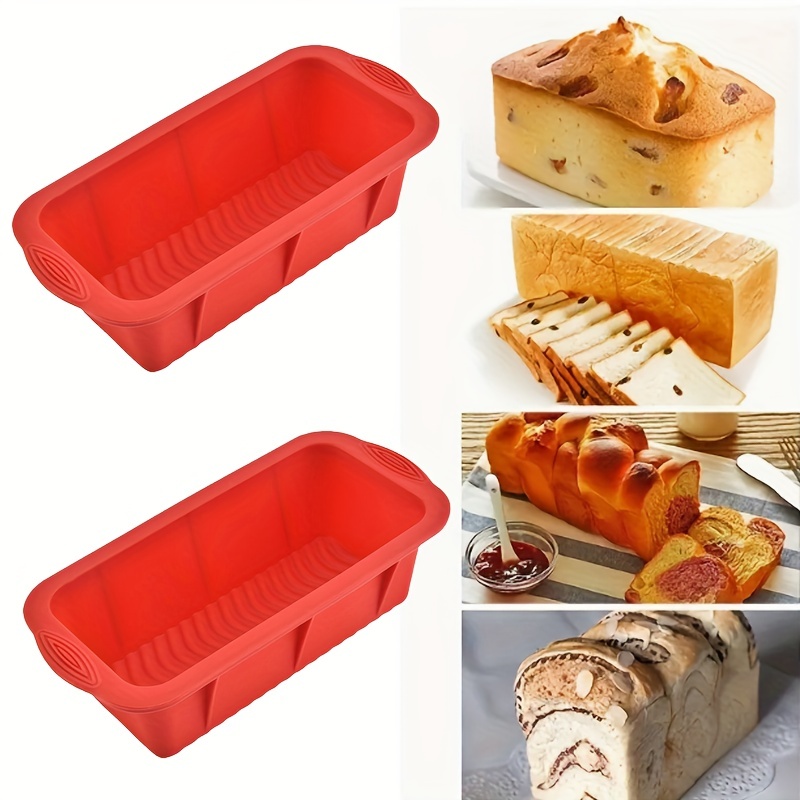 Rectangular Silicone Bread Pot Mold Toast Bread Mold Cake Tray