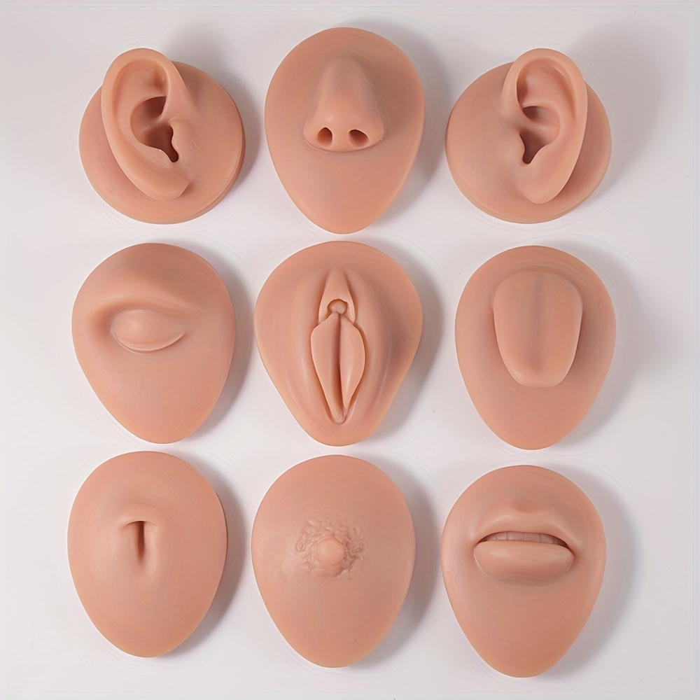 3D Flexible Silicone Human Body Model Displays