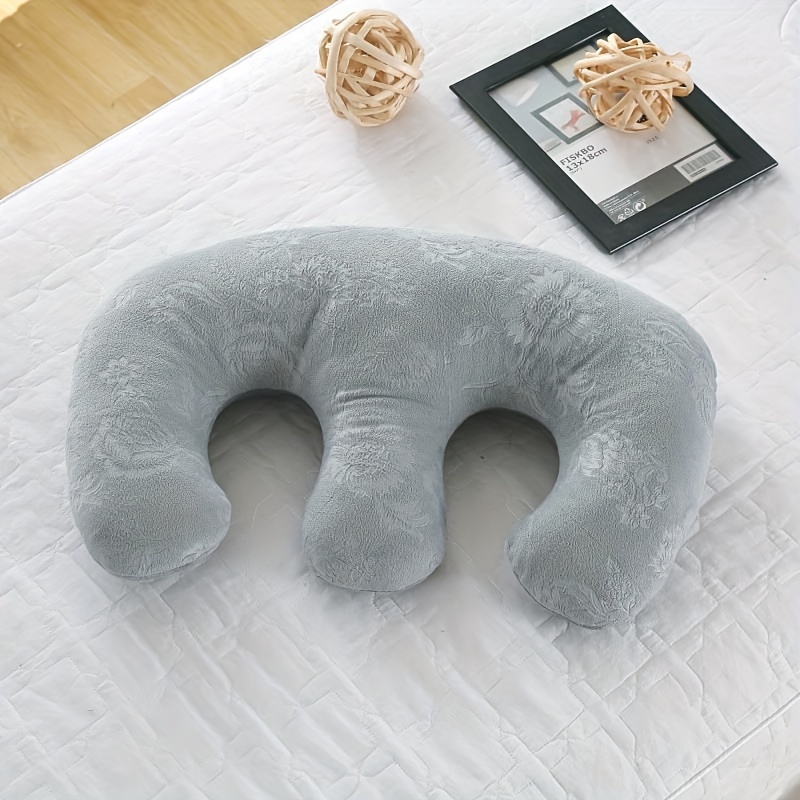 1pc Breast Pillow Bolster Breast Pillow For Massage Table Massage Face Cradle Rest Pillow For Spa Salon