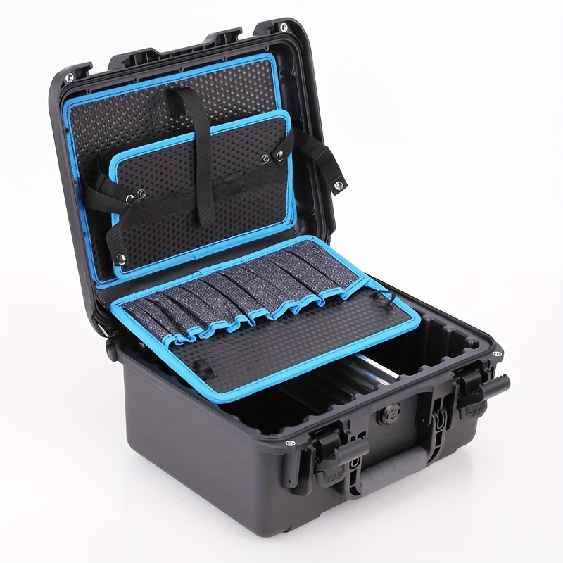 1pc Portable Waterproof Anti Fall Tool Box Safety Protection Box Instrument  Equipment Box Household Multi Functional Hardware Tool Storage Box Wear  Resistant Maintenance Box Industrial Grade - Tools & Home Improvement - Temu