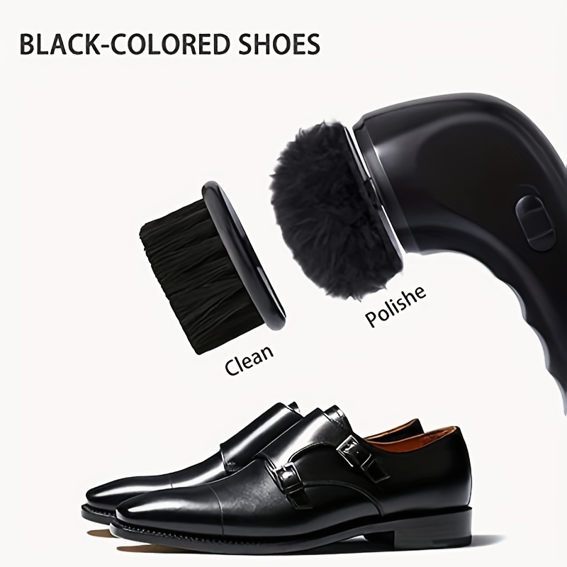 Electric Shoe Polisher Kit, Handheld Electric Shoe Brush With