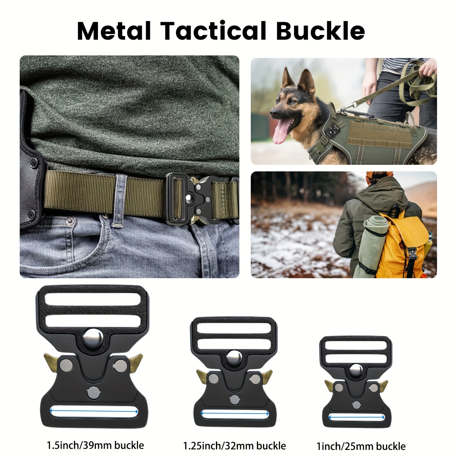 Backpack Metal Buckle, Belt Buckle, Strap Buckle, Suitcases Buckle