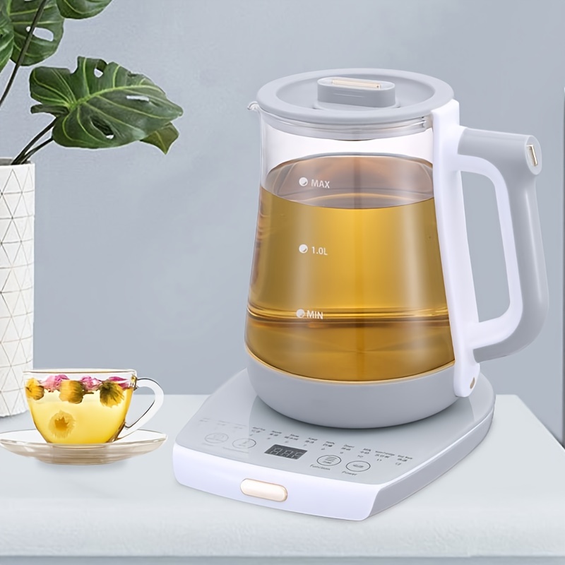 Mini Multifunctional Electric Portable Glass Kettle Tea Maker