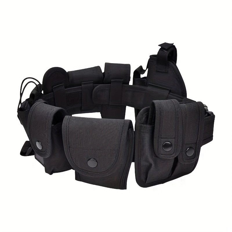 LefRight Mochila táctica negra 1000D MOLLE Militar EDC Hombre Universal al  aire libre bolsa de utilidad bolsa de transporte cinturón bolsa de cintura