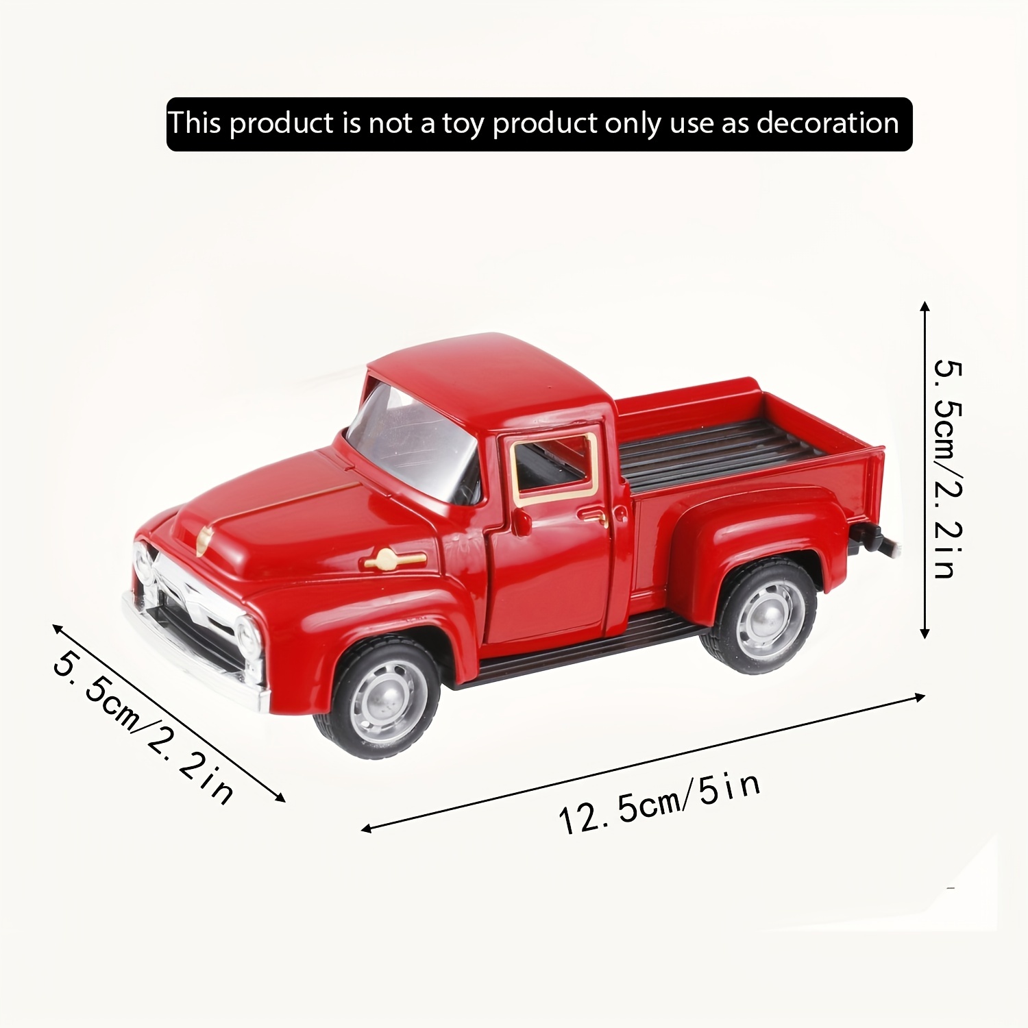 Red Truck Christmas Decor Vintage Christmas Truck With Mini, 44% OFF