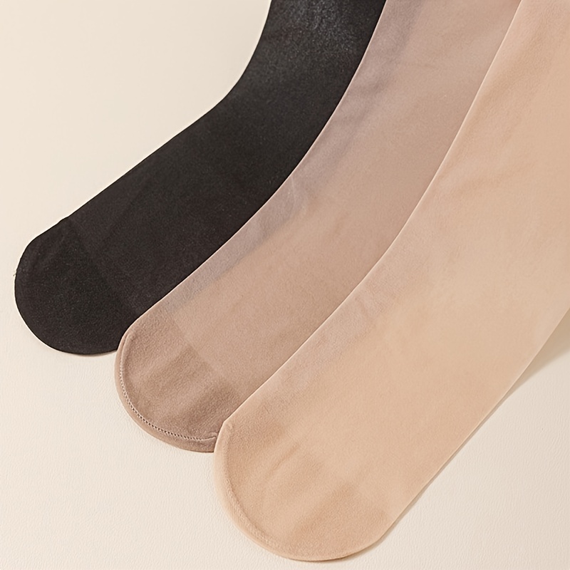 White Thigh High Socks - Snag – Snag Canada
