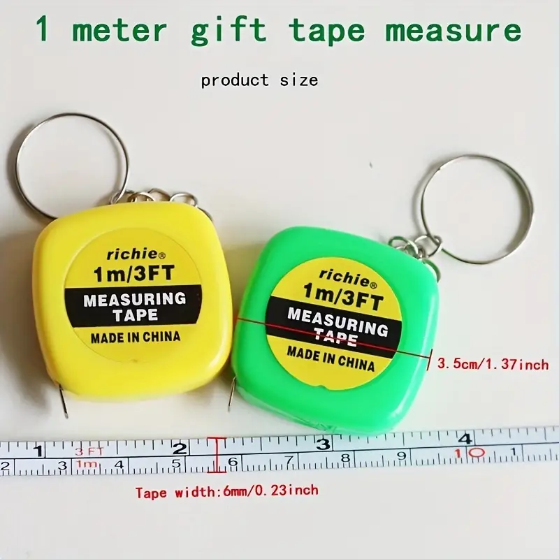 Small Steel Tape Measure Pull Ruler Measuring Meter Ruler - Temu