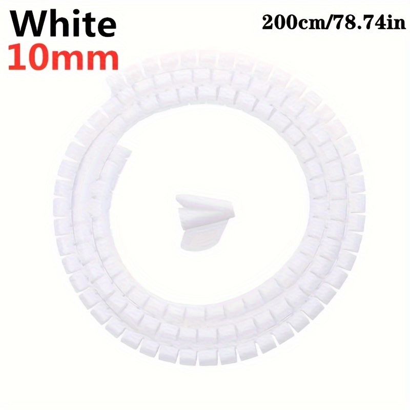 Protecteur De Fil De Câble En Spirale Flexible, 1 Pièce De 2M 16/10mm,  Gestionnaire De Câbles, Protection De Fil D'ordinateur, Outil De Gestion De  Gestionnaire De Clips De Tube - Temu France