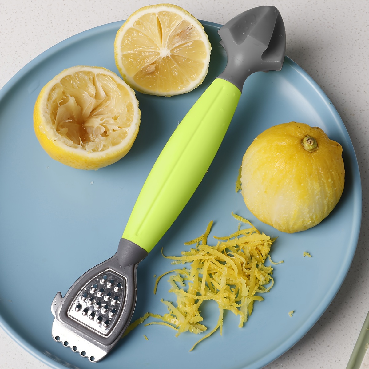 Kitchen Lemon Peeler Lemon Zester With Soft Handle Fruit - Temu