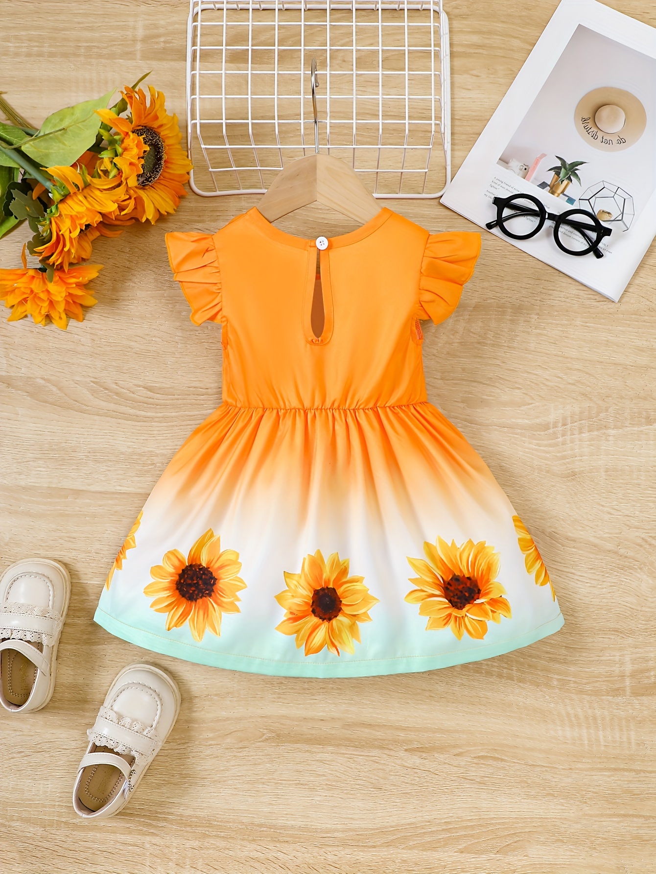 Summer Toddler Girls Dresses Kids clothing Sleeveless Cute Print