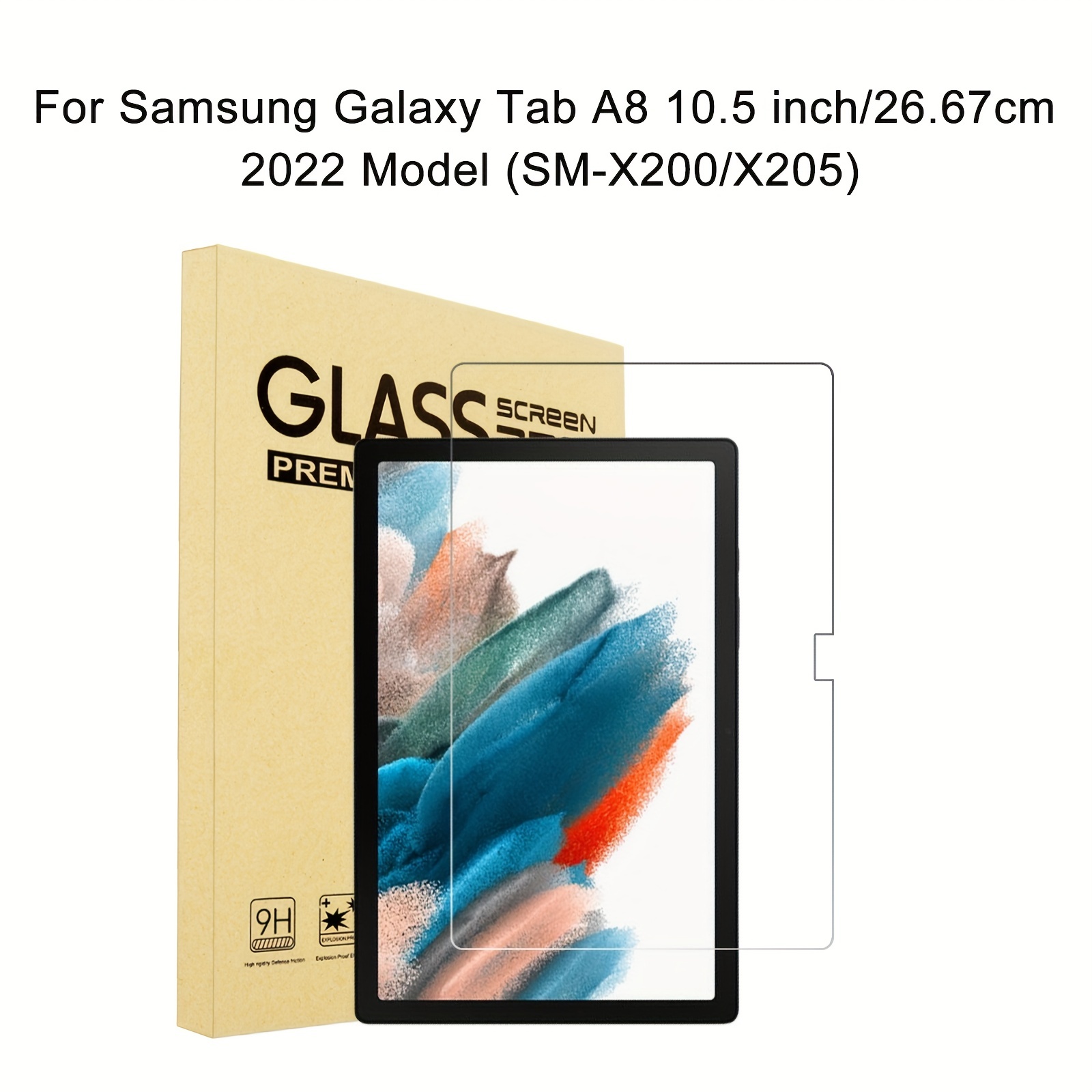 2 個 PET ソフトスクリーンプロテクター Galaxy Tab A8 10.5 インチ