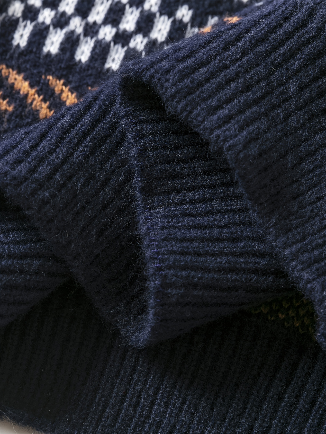 Suéter Punto Combina Suéter Informal Estilo Vintage Cálido - Temu