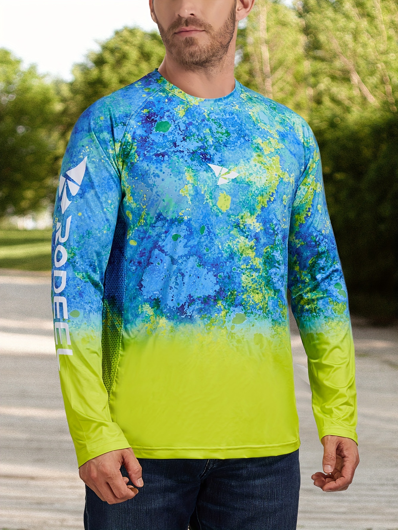 Upf 50+ UV Fishing Shirt Long Sleeve Quick Dry Fishing Jersey