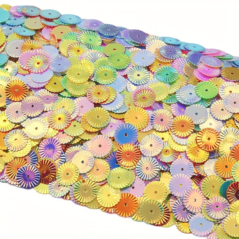 500/1000pcs/Pack, 1cm/0.39inch Gear Shape PVC Bulk Sequins DIY Hat Garment  Sewing Supplies Footwear Accessories Wedding Crafts Decoration Material, DI