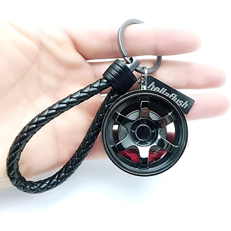 Auto Wheel Rim Keychain, Tire Keychain and Car Accessories Keyfob