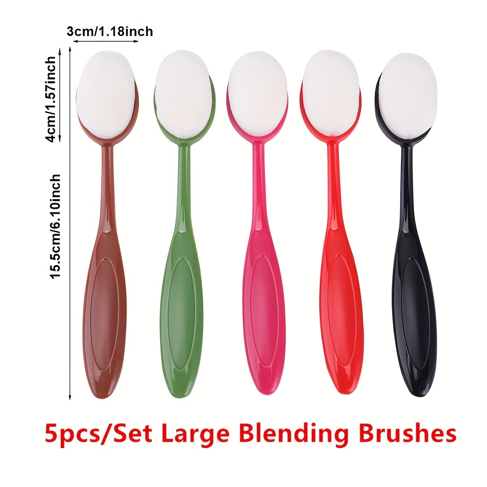 Large Blending Brushes 4 Pack