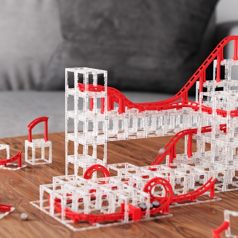 CDX Blocks Cyclone Roller Coaster Building Set