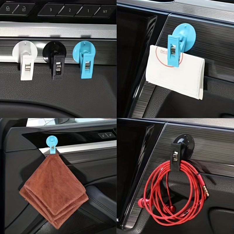 2pcs Suction Cup Clips Advertising Pop Card Holder Curtain Clamp