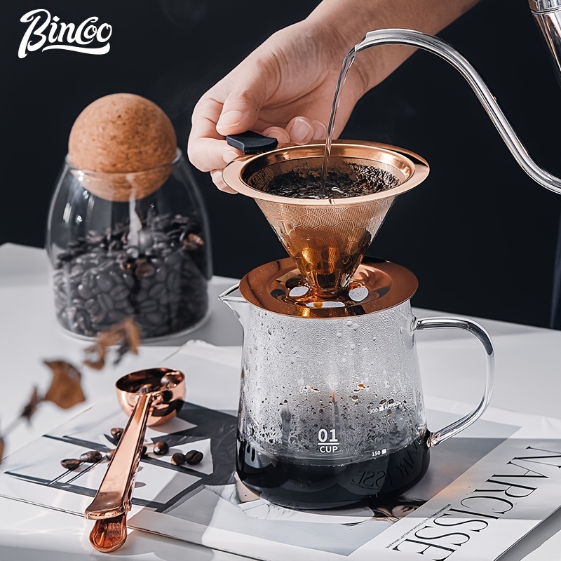 Bincoo Ceramic Pour Over Coffee Dripper Slow Brewing - Temu