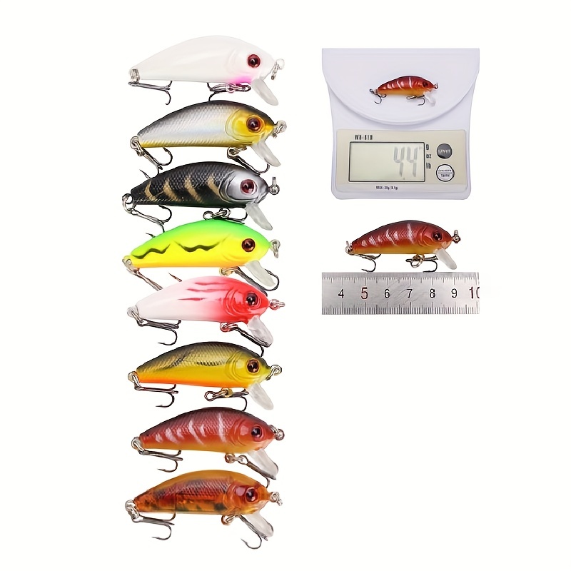 Probeors Premium Minnow Fishing Lure Set Lifelike Swim - Temu Canada