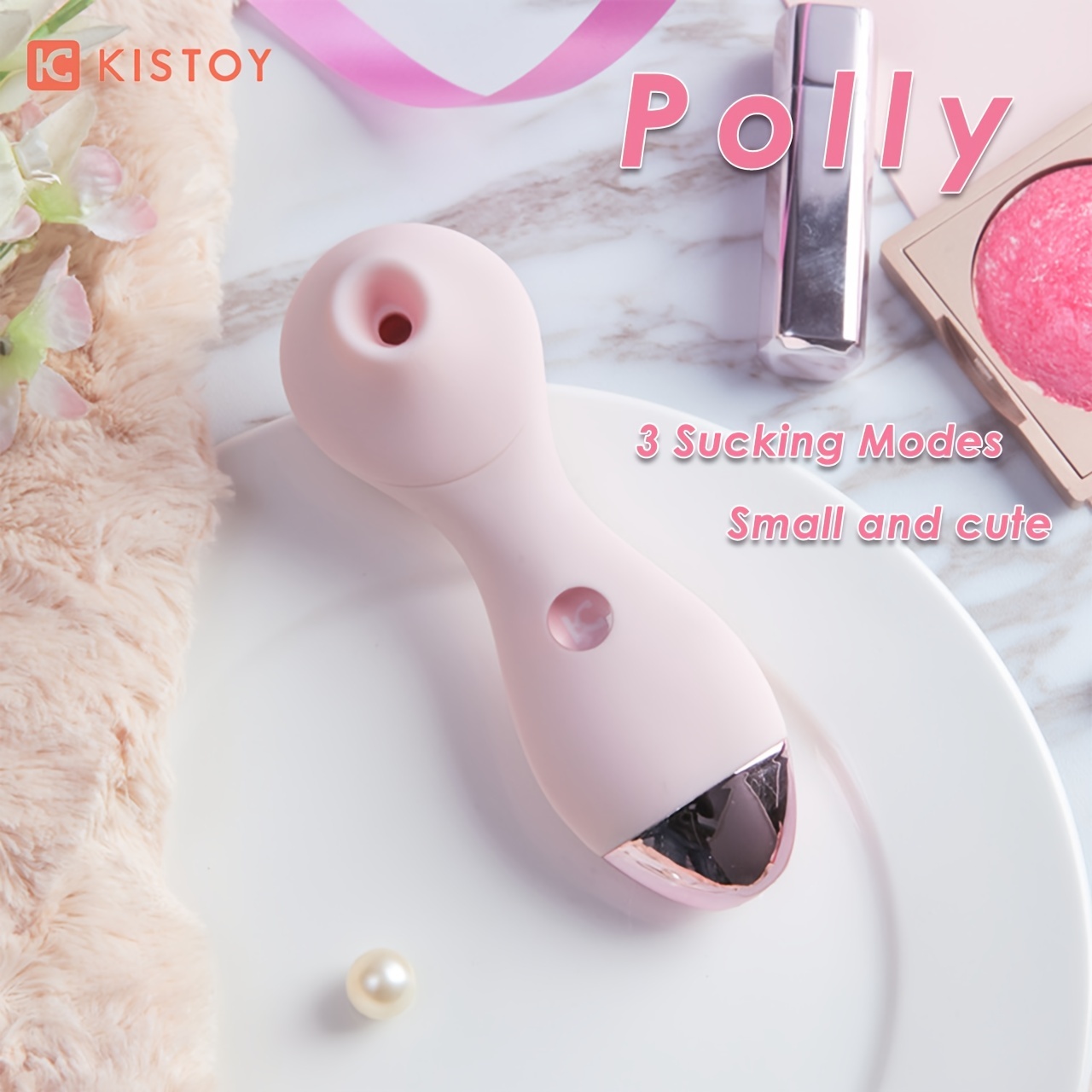 1pc Female Vibrator 3 Sucking Modes Silicone Body Usb Charging Clit Toy Comfortable Grip Waterproof For Daily Life Adult Sex Toys For Women And Couple - Health and Household image