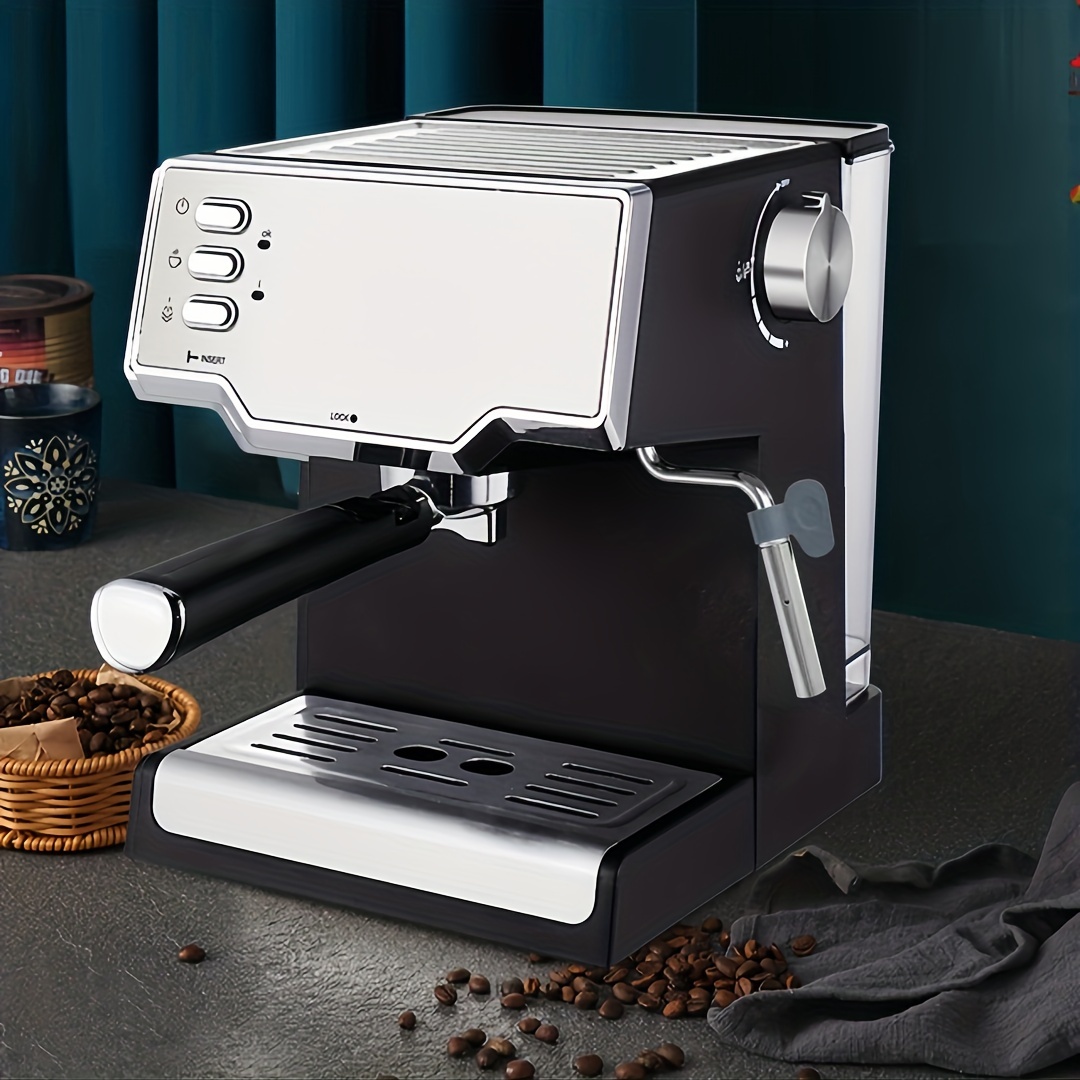 Fast Heating Espresso Machine With Milk Frother Wand - Temu