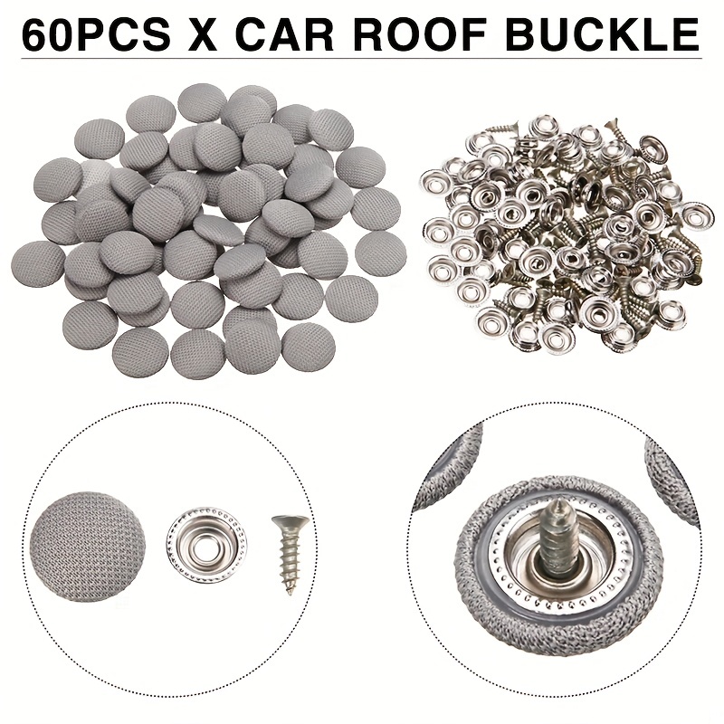 Trendy Car Roof Buckles Attachment Screws Repair Headliner - Temu