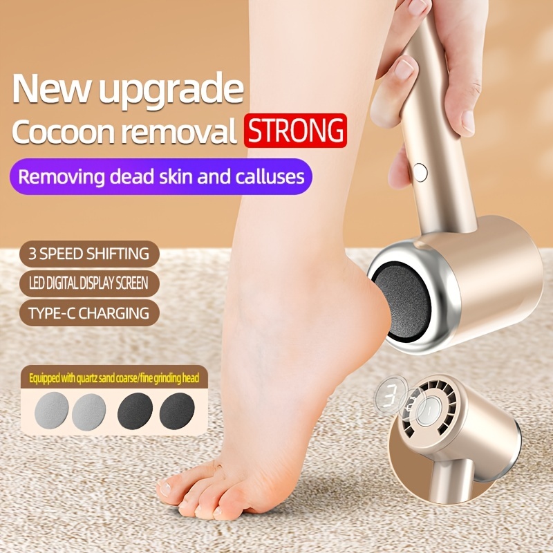 Electric Automatic Foot Pedicure Grinder Remover Dead Skin Remover