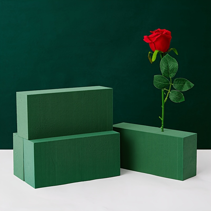 Pack Of 10 Round Floral Foam Blocks, 6.5Inch Wet Green Foam Bricks For Flower  Florist Supply Fresh Or Artificial Flowers - AliExpress
