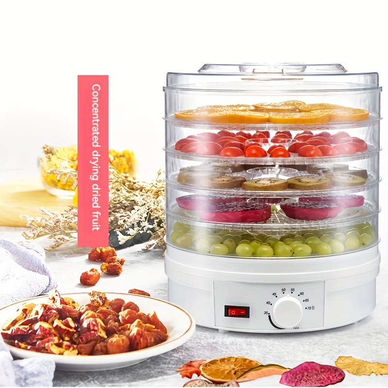 Vegetables And Fruit Drying Machine 5-layer Household Fruit Dryer Food  Dehydrator Meyve Kurutma Makinesi