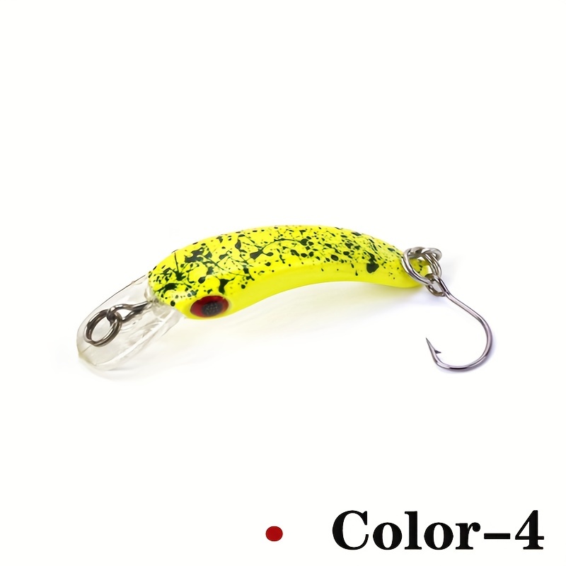 8PCS 4cm/1.5g Wobbler Fishing Lure Mini Minnow Crankbait Trout