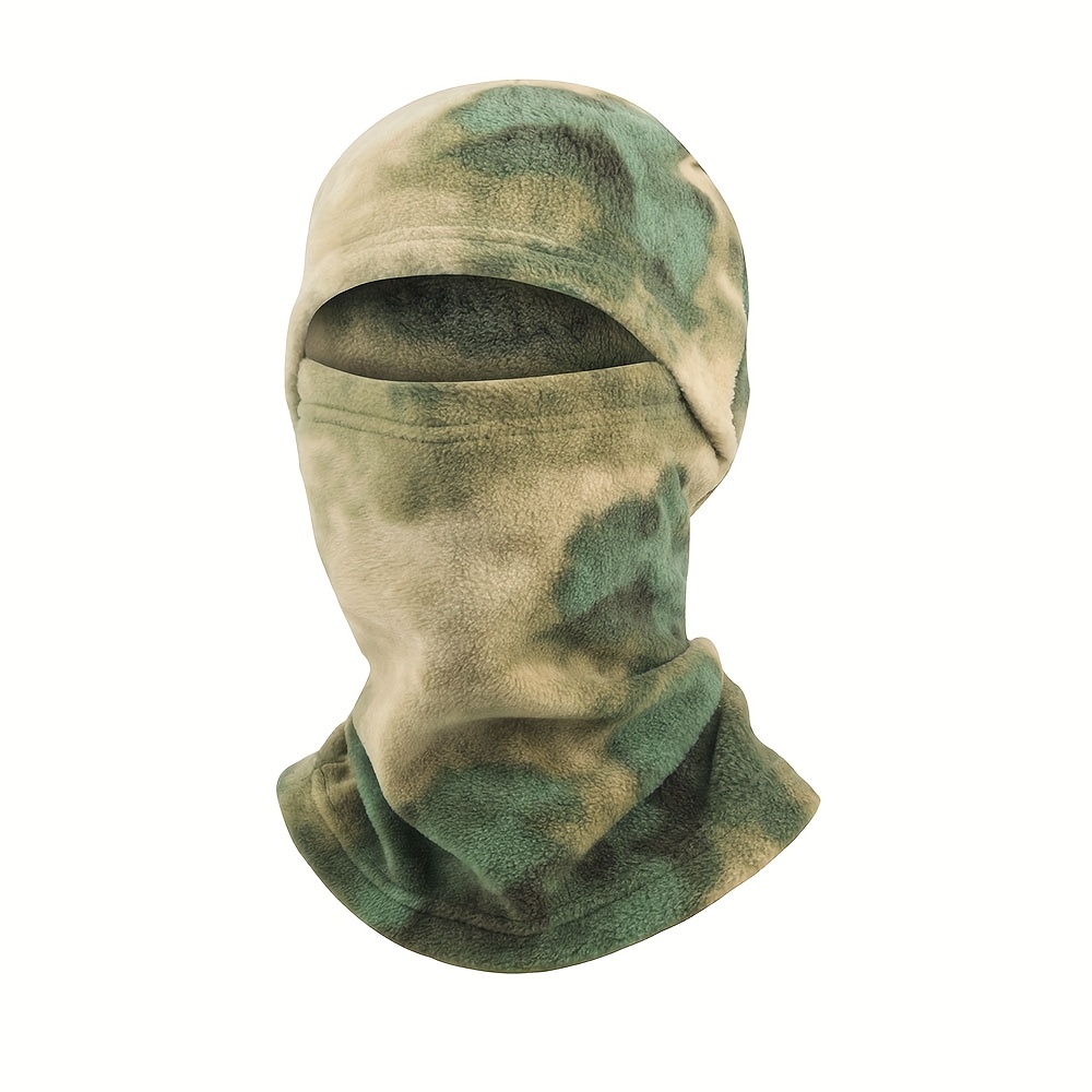 Casquette de cagoule en polaire pour enfants, casque militaire tactique  thermique coupe-vent, masque intégral, bonnet